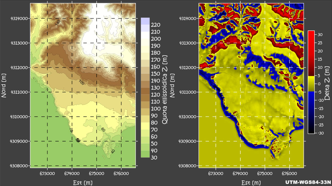Difference DSM-SRTM